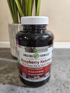 Amazing Formulas Raspberry Ketone 500 Mg 120 Veggie Capsules Supplement