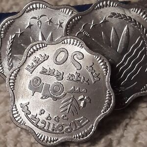 Bangladesh ~ 10 Poisha Scallop Shped Coin ~ ( 1 per order ) , Circulated piece