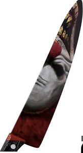 Spirit Halloween Exclusive: 15-Inch Crouchy Knife with Creepy Clown Face