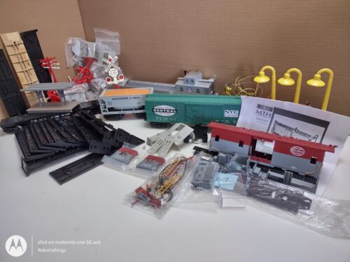 Lot Of MTH O Scale Caboose NYC B&O Cars Trucks, Bodies, & Misc. New York Central