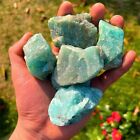 Raw Amazonite Stone Rough Chunks Mineral Rock Crystal Specimens Home Ornament
