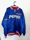 Vintage Chase Authentics Blue Pepsi Racing #24 Jeff Gordon Satin Jacket Size XXL