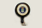 AIR FORCE USAF Retractable Reel ID Badge Holder Keychain Key ring US Military