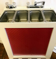 Portable Concession Sink, USED - Red Scratch & Dent (FREE 30 DAY RETURNS!)