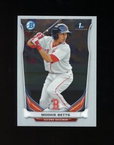 2014 Bowman Chrome Prospects: #BCP109 Mookie Betts NM-MT OR BETTER *GMCARDS*