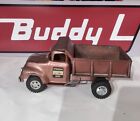1950s Bronze - Buddy L Hydraulic Dump Truck Pressed Steel : Partial Restoration