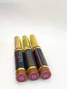 Lipsense Lexie Bear-y Liquid Lip Color (Set of 3) New Factory Sealed !