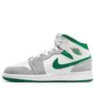 Nike Air Jordan 1 Mid SE White Pine Green Smoke Grey GS Size 4Y DC7248-103