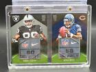 2015 Playbook Amari Cooper Kevin White Dual Laundry Tag Patch Booklet RC #5/5
