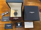 New Longines HydroConquest Automatic Black Dial Steel Men's Watch L3.780.4.56.6