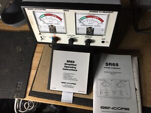 Sencore SR68 Stereo Audio Wattmeter/Dummy Load