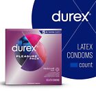 Durex Pleasure Pack Assorted Condoms, Natural Rubber Latex Condoms 38 Pack