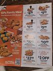 New Listing16 Popeyes Coupons Exp 8/25/24 Chicken Tenders Sandwiches Meal Deals Fast Food!!