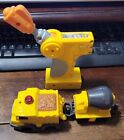 Geotrax Remote Control Yellow Construction Train W Remote Cement Mix n Go work