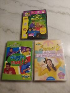 The Wiggles Go Bananas! New* DVD, 2009/ Wiggle Time!/*NEW Emma Dance Spectacular