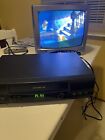 Panasonic PVQ-V200 VHS VCR Player Recorder Omnivision Tested & Working No Cords