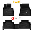 3W Car Floor Mats for BMW X2 X3 X4 X5 X6 X7 3 5 Series iX All Weather Custom Fit (For: 2019 BMW X3 M40i Sport Utility 4-Door 3.0L)