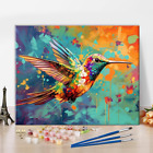 Hummingbird Paint by Numbers Kit for Adults Paint by Numbers Kits on Canvas Pop