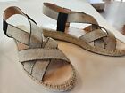 Kanna Women's espadrille comfort sandals - low wedge