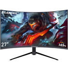 27-Inch 165Hz/144Hz Curved Gaming Monitor, Ultra Wide 16:9 1440P PC Mon