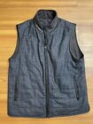Corneliani ID Men’s Virgin Wool Reversible Full Zip Vest Blue 52 US 42