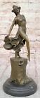 Handmade Detailed Collector Collectible Dancer by Vallet Bronze Sculpture Sale