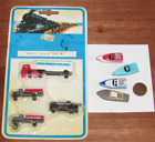 N scale TRUCK & SPEED BOAT SETS for Model Train Layouts & Displays