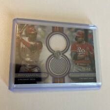 2024 Topps Tribute Barry Larkin Joey Votto Dual Relic #d /50 Reds