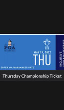 Two (2) Thursday 2022 PGA Championship Tickets (Includes Food & Drinks)