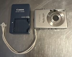 Canon PowerShot SD450 5.0 MP Digital Elph Point & Shoot Camera Tested No Charger