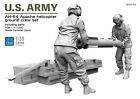 1/35 AH-64 Apache helicopter ground crew set with AGM-114 Hellfire Missile/33-35