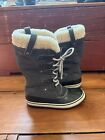 Sorel Joan Of Arctic Shearling Suede Leather Snow Boots Women's 7.5