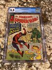 AMAZING SPIDER-MAN #5 CGC 5.5 RARE WHITE PAGES HI END 1ST DR DOOM CROSSOVER MCU