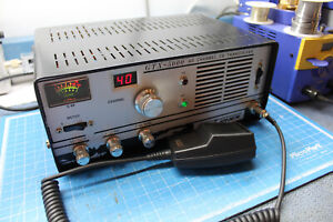 Nice Restored Gemtronics GTX-5000 40 Channel CB Radio  with mic (Tube)
