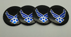 4pcs U.S. Air Force USAF Car Wheel Center Hub Cap Emblem Badge Decals Sticker
