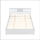Clearance sale,Modern Design Wood Platform Queen Bed Frame with Headboard