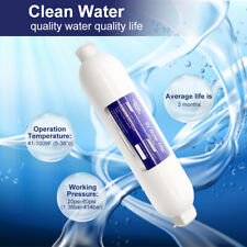 RV Inline Water Filter Replacement Drinking FilterReduce Chlorine,Bad Taste&Odor