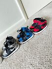 bulk of Nike Dunks Jordan 1 High top toddler shoes size 6c