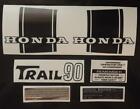 Honda CT90 1970-73  Trail 90 Decal Set , Trail 90 Stickers, Graphics