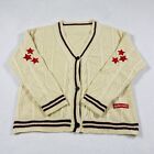 Taylor Swift Red Stars Cardigan Cable Knit Sweater Folklore DUPE | Women’s M/L