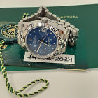 2024 Full Set Rolex Datejust 31 mm Blue Floral Motif Jubilee Steel Watch 278274