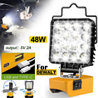 LED Work Light for Dewalt 20V Battery,48W Flood Light Torch for Workshop,Camping