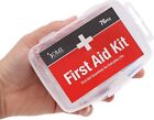 76-Pc First-Aid Kit, All-Purpose Use for Minor Cuts Scrapes Durable Water-Resist
