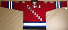 2001 Peter Forsberg Colorado Avalanche Alternate Burgundy NHL Jersey Mens Medium