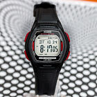 Casio LW201-4AV Ladies Black Digital Watch 10 Year Battery Sport Dual Time New