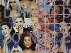 Custom 100% Cotton Woven Fabric Miley Cyrus Singer Artist Rock By The 1/4 Yard