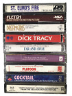 Lot of 9 Cassette Tapes Music 80s Movie Soundtracks Various All Tested