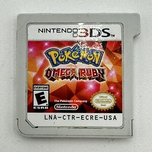 New ListingPokemon Omega Ruby - Nintendo 3DS 2014 CARTRIDGE ONLY - Authentic and Tested!
