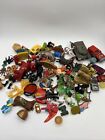 Huge Lot Of Miscellaneous Vintage And Modern Toys Action Figures, Cars, Disney