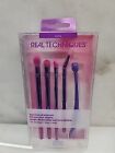 Real Techniques Eye Love Drama Makeup Brush Kit- 5pc for shadow/liner/lash #4262